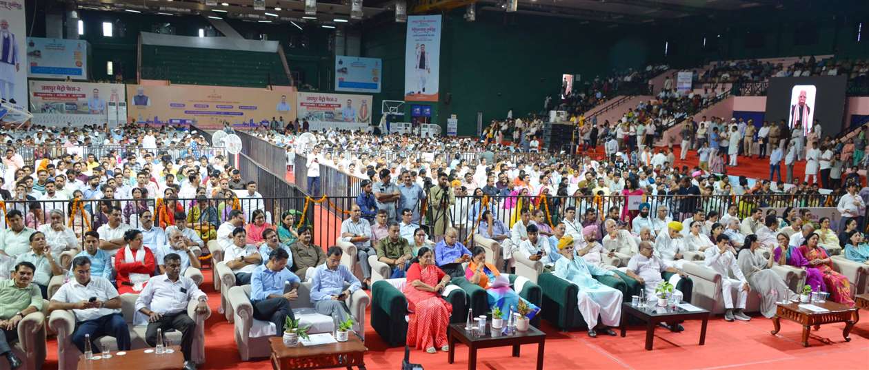 माननीय प्रधानमंत्री श्री नरेन्द्र मोदी ने किया जयपुर मेट्रो फेज-2 परियोजना का शिलान्यास